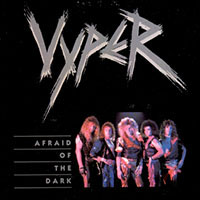 Vyper - Afraid of the Dark Mini-LP sleeve