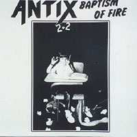 Antix - Baptism of Fire Mini-LP sleeve