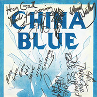China Blue - China Blue LP sleeve