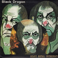 Black Dragon - Heavy metal intoxication LP sleeve