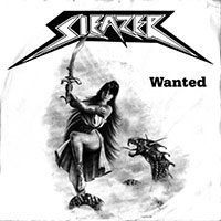 Sleazer - Wanted 7" sleeve