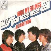 Speed - Hurt my feelings 7" sleeve