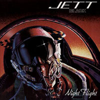 Jett Black - Night flight LP sleeve