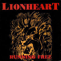 Lionheart - Running Free LP sleeve