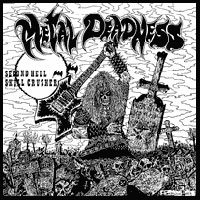 Second Hell / Skull Crusher - Metal Deadness LP sleeve