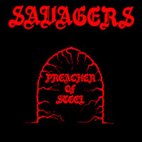 Savagers - Preacher Of Steel Mini-LP sleeve