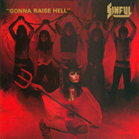 Sinful - Gonna Raise Hell Mini-LP sleeve
