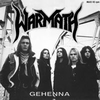 Warmath - Gehenna Mini-LP sleeve