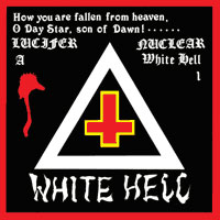 White Hell - Lucifer 7" EP" sleeve