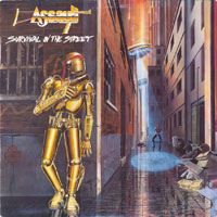 Assault - Survival in the streets LP sleeve