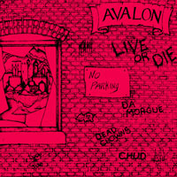 Avalon - Live or die LP sleeve