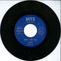 Axess - Don't need you / You're in trouble 7" sleeve