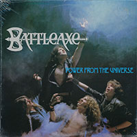 Battleaxe - Power from the universe LP sleeve