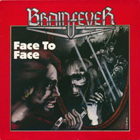 Brainfever - Face to Face LP, CD sleeve