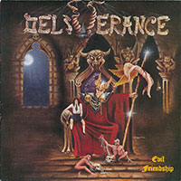 Deliverance - Evil friendship LP, CD sleeve