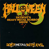 Halloween - Don't metal with evil LP sleeve