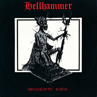 Hellhammer - Apocalyptic Raids Mini-LP sleeve