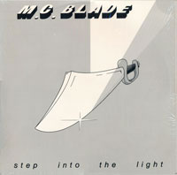 M.C. Blade - Step into the light Mini-LP sleeve