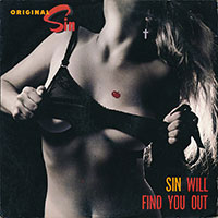 Original Sin - Sin will find you out LP sleeve