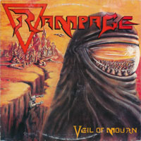 Rampage - Veil Of Mourn LP sleeve