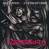 Redstorm - No Expection of a Victim of Crime LP sleeve
