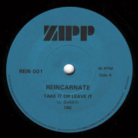 Reincarnate - Take it or leave it 7" sleeve