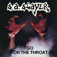 S.A. Slayer - Go for the Throat LP sleeve