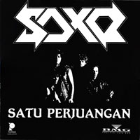 Saxo - Satu Perjuangan LP sleeve