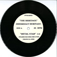 The Heritage - Doomsday heritage 7" sleeve