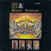 Victim - Menanti Kepastian LP sleeve